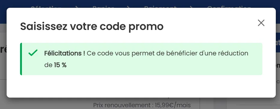 validation Code Promo LWS